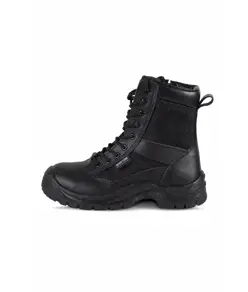 Stivale pelle e tessuto oxford Workteam