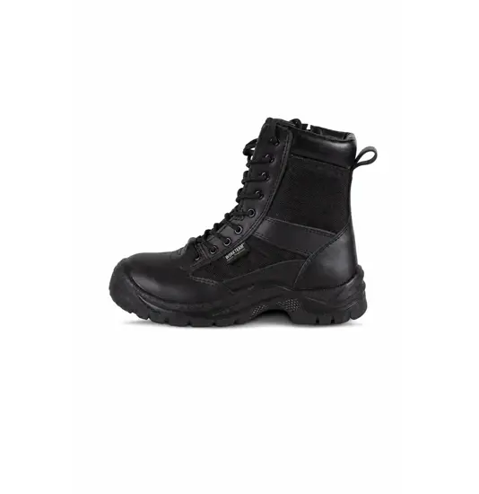 Stivale pelle e tessuto oxford Workteam