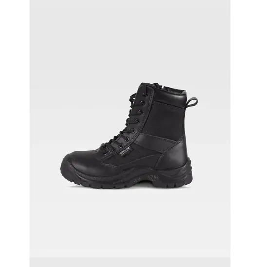 Stivale pelle e tessuto oxford Workteam