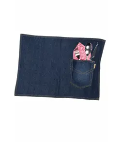 Tovaglia colazione tessuto denim pack 4 pezzi Workteam
