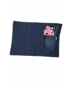Tovaglia colazione tessuto denim pack 4 pezzi Workteam