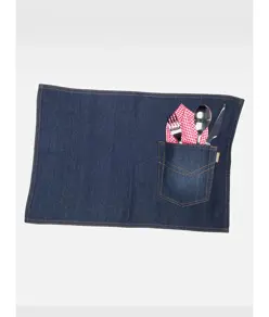 Tovaglia colazione tessuto denim pack 4 pezzi Workteam