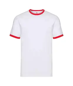T-shirt a maniche corte Fruit of the Loom Ringer
