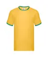 T-shirt a maniche corte Fruit of the Loom Ringer