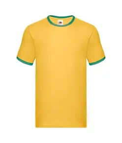 T-shirt a maniche corte Fruit of the Loom Ringer