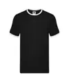 T-shirt a maniche corte Fruit of the Loom Ringer