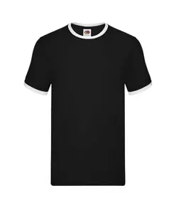T-shirt a maniche corte Fruit of the Loom Ringer