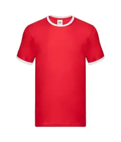 T-shirt a maniche corte Fruit of the Loom Ringer