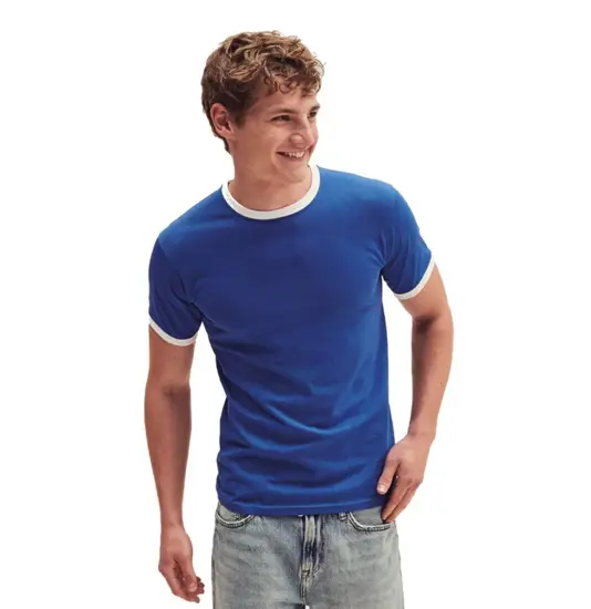 T-shirt a maniche corte Fruit of the Loom Ringer