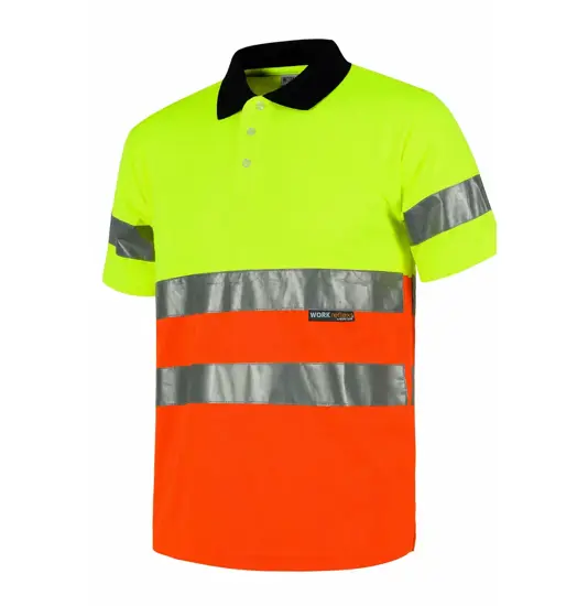 T-shirt alta visibilità maniche corte Workteam C3866