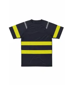 T-shirt alta visibilita micropique bicolore Workteam