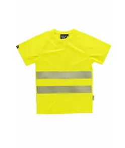 T-shirt alta visibilita micropique Workteam