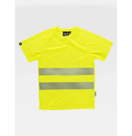 T-shirt alta visibilita micropique Workteam