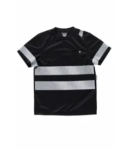 T-shirt bande rifrangenti discontinue Workteam