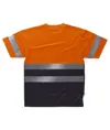 T-shirt combinata alta visibilità Workteam
