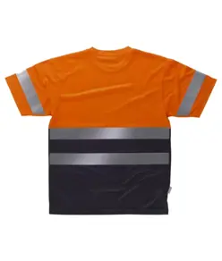 T-shirt combinata alta visibilità Workteam