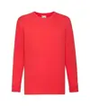 T-shirt da bambino manica lunga Fruit of the Loom