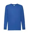 T-shirt da bambino manica lunga Fruit of the Loom