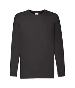 T-shirt da bambino manica lunga Fruit of the Loom