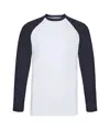 T-shirt da baseball manica lunga Fruit of the Loom