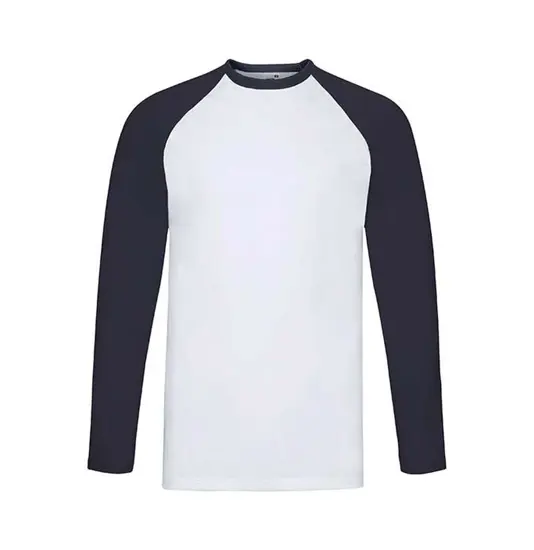 T-shirt da baseball manica lunga Fruit of the Loom