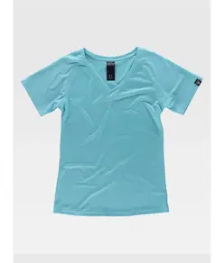 T-shirt donna manica corta sport Workteam