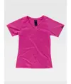T-shirt donna manica corta sport Workteam