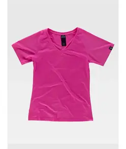 T-shirt donna manica corta sport Workteam