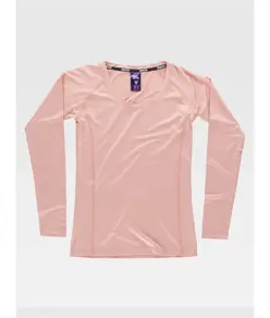 T-shirt donna manica lunga tecnica Workteam