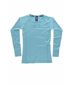 T-shirt donna manica lunga tecnica Workteam