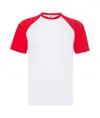 T-shirt Fruit of the Loom Baseball T