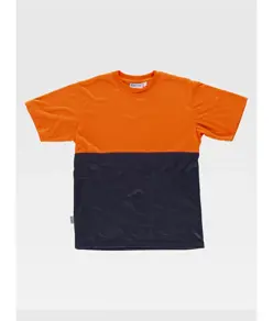 T-shirt manica corta alta visibilita Workteam