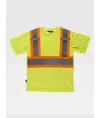T-shirt manica corta alta visibilita classe 2 Workteam