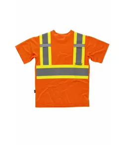 T-shirt manica corta alta visibilita classe 2 Workteam