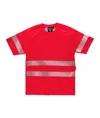 T-shirt manica corta alta visibilita Workteam