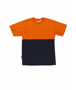 T-shirt manica corta alta visibilita Workteam