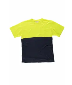 T-shirt manica corta alta visibilita Workteam