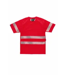 T-shirt manica corta alta visibilita Workteam