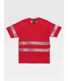 T-shirt manica corta alta visibilita Workteam