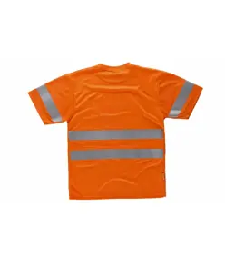 T-shirt manica corta bande rifrangenti Workteam