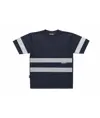 T-shirt manica corta bande rifrangenti Workteam