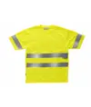 T-shirt manica corta bande rifrangenti Workteam