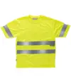 T-shirt manica corta bande rifrangenti Workteam