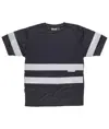 T-shirt manica corta bande rifrangenti Workteam
