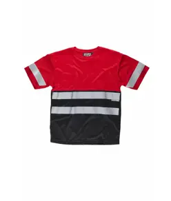 T-shirt manica corta bande rifrangenti Workteam