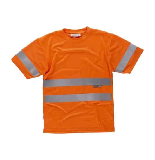 T-shirt manica corta bande rifrangenti Workteam