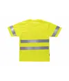 T-shirt manica corta bande rifrangenti Workteam