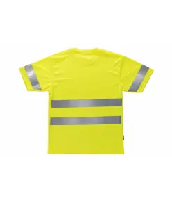 T-shirt manica corta bande rifrangenti Workteam