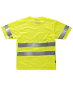 T-shirt manica corta bande rifrangenti Workteam