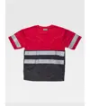 T-shirt manica corta bande rifrangenti Workteam
